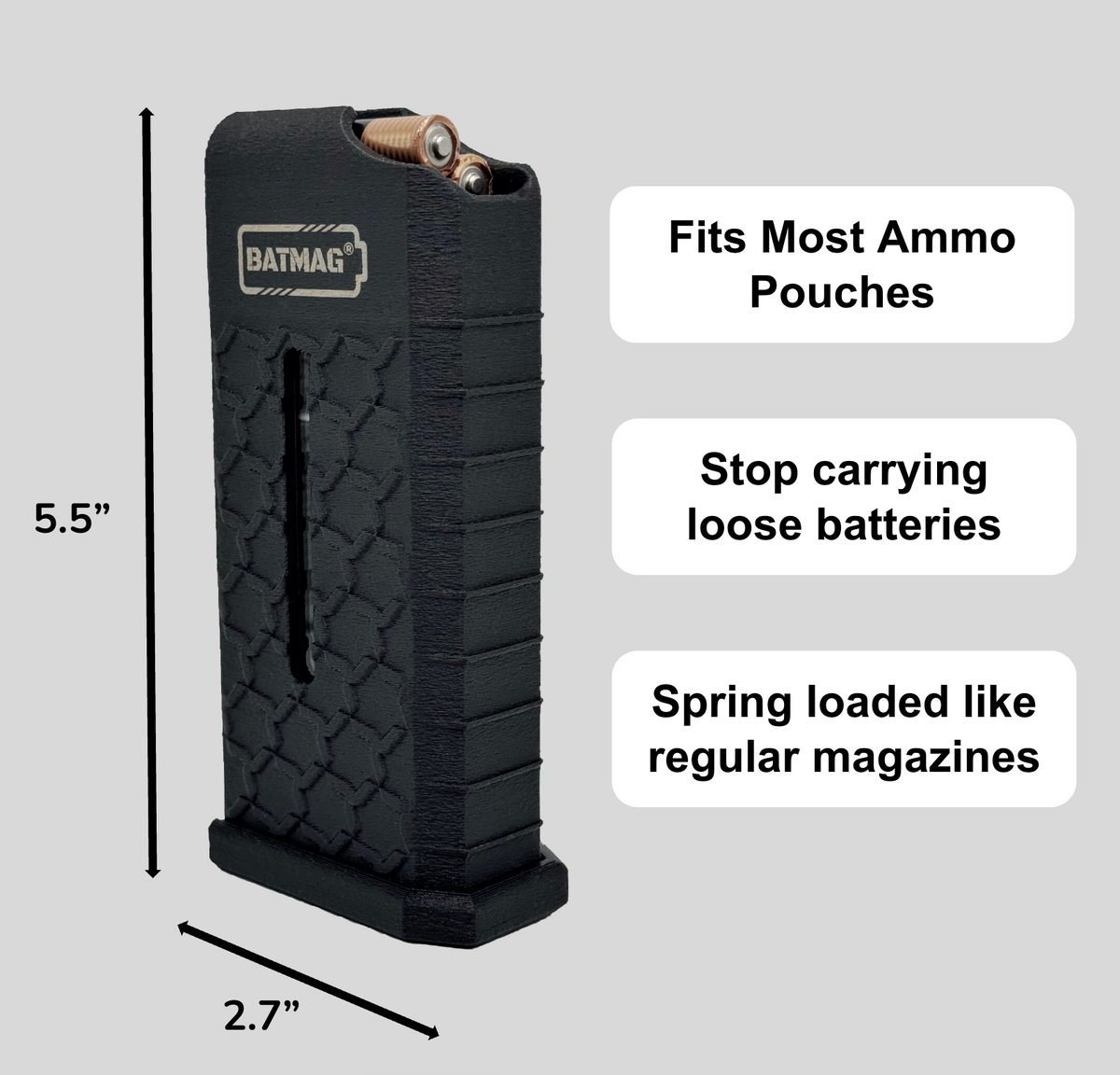 GEN 3 BatMag for AAA batteries