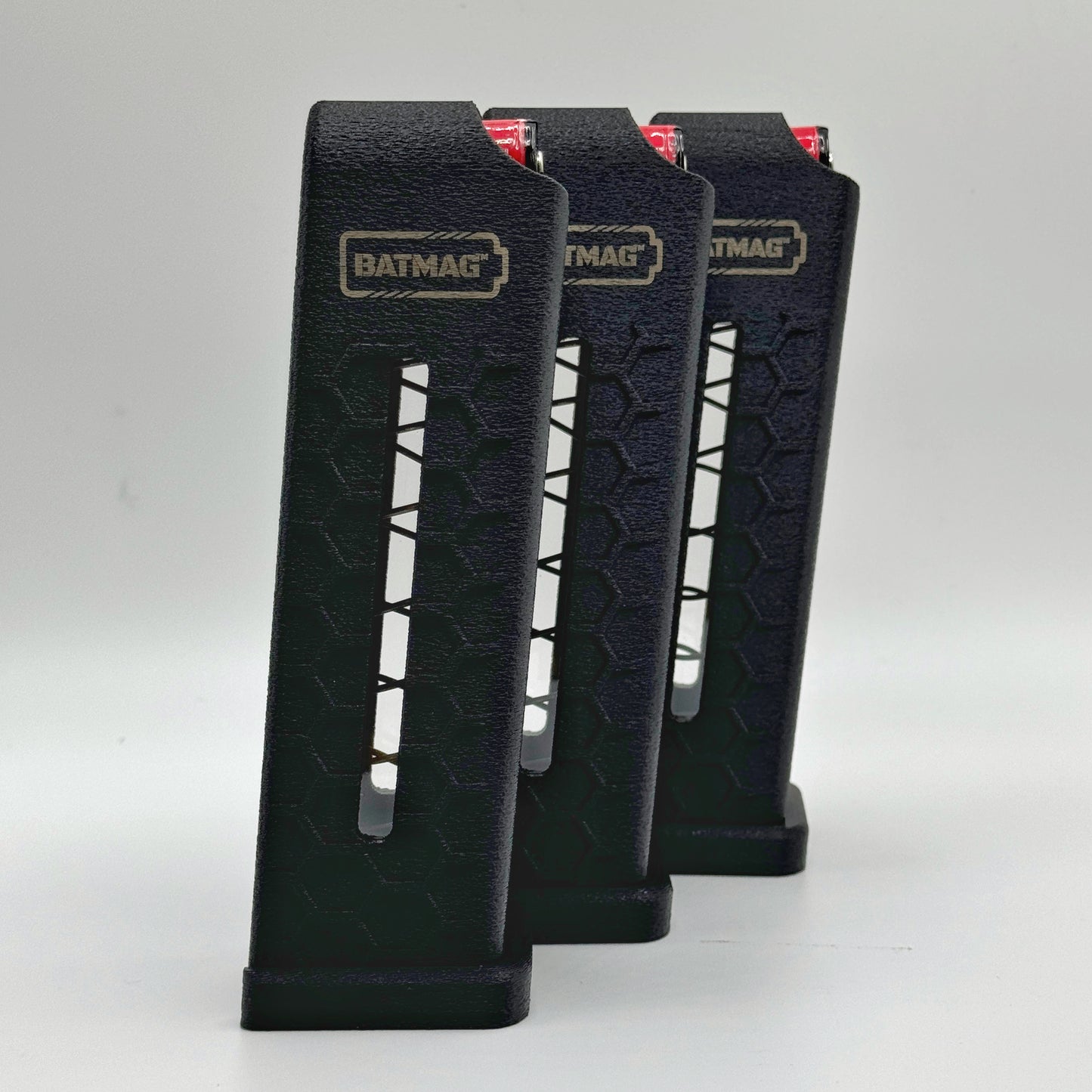 3 Pack BatMag for CR123 batteries