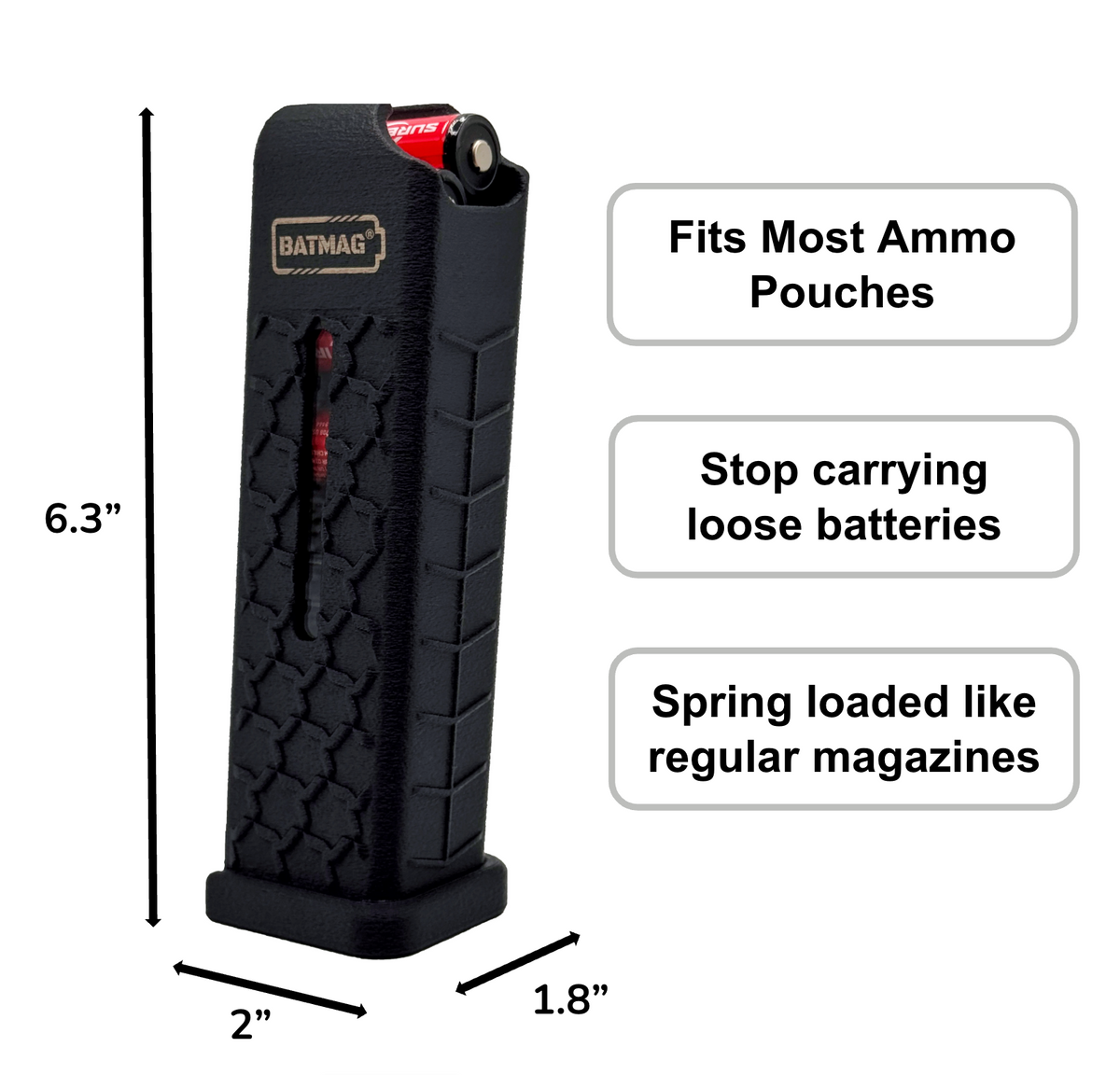 GEN 3 BatMag for CR123