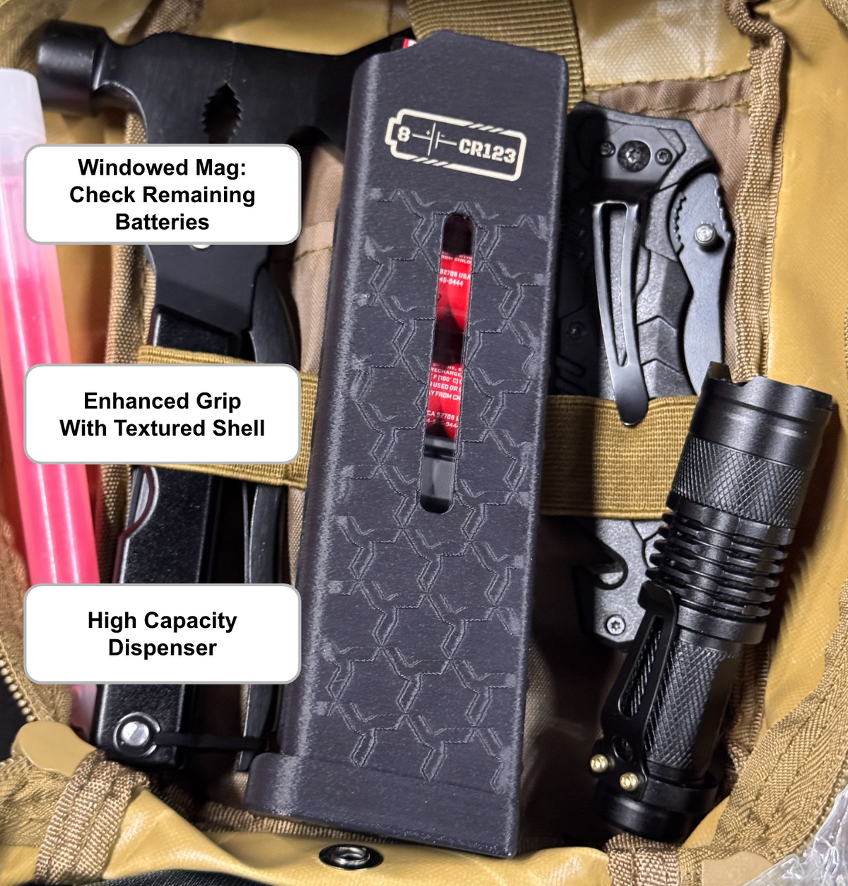 GEN 3 BatMag for CR123