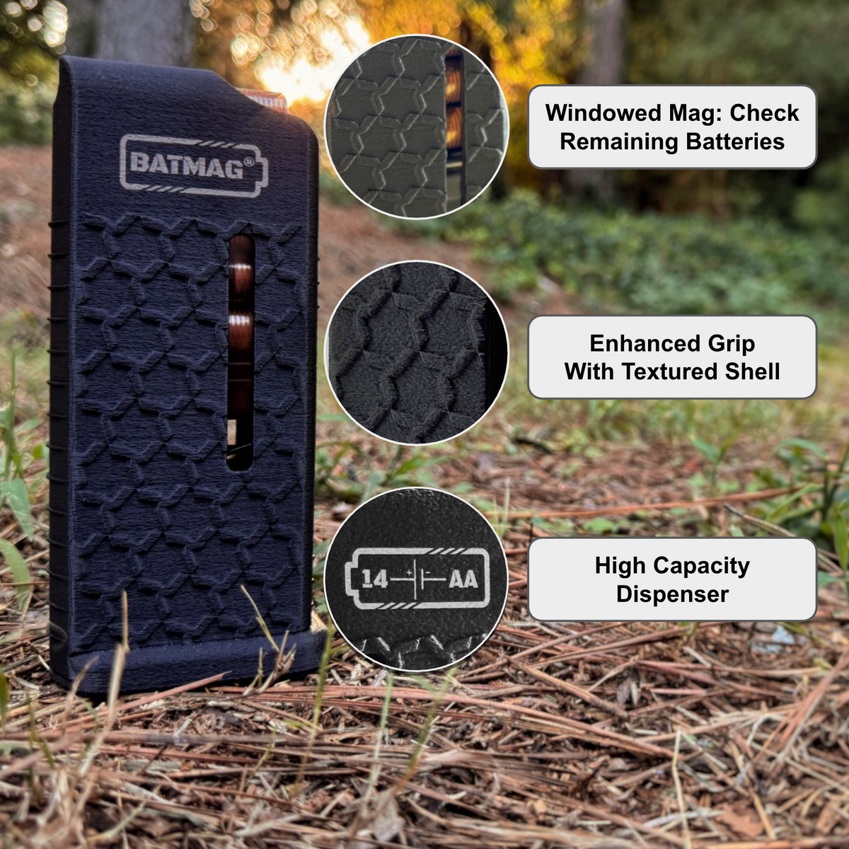 GEN 3 BatMag for AA batteries