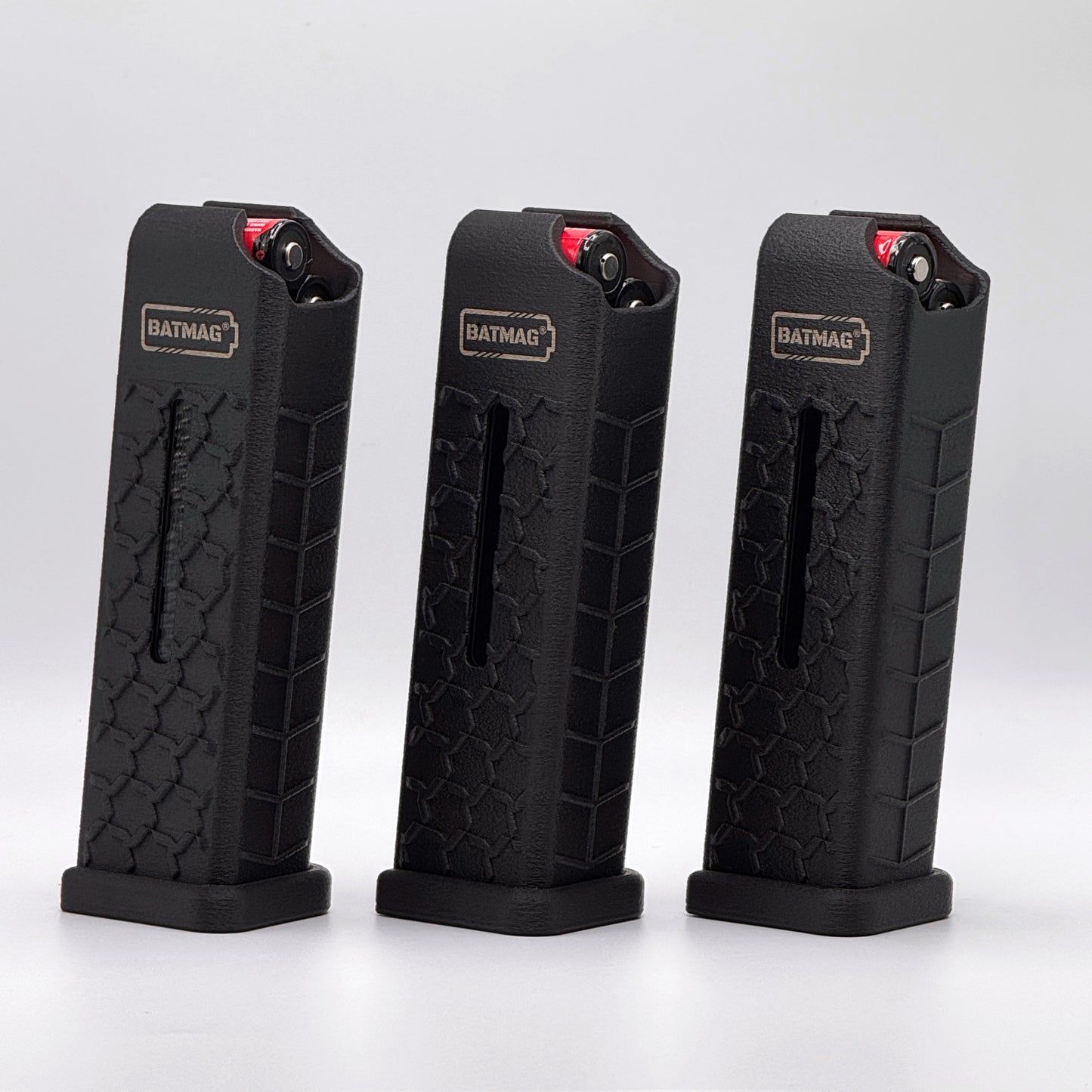 3 Pack BatMag for CR123 batteries (GEN3)